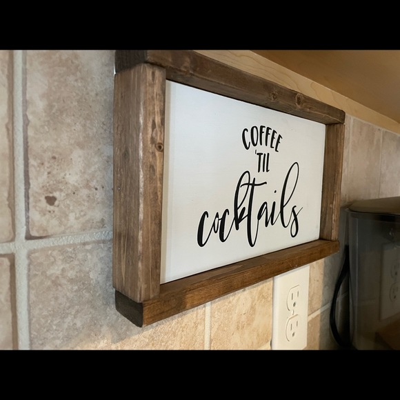 Rustic Coffee Sign - Picture 4 of 5